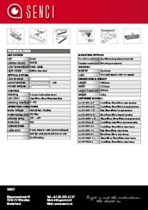 Button SENCI ILU-30 data sheet 01