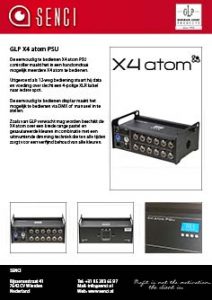 button SENCI GLP X4 ATOM PSU product sheet