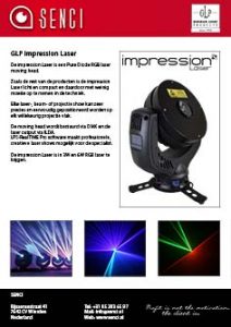 button SENCI GLP impression Laser product sheet